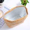 Package Reusable Food Hand Bags Tote Canvas Lunch Bag Waterproof Lunch Bag Kraft Paper Bags
