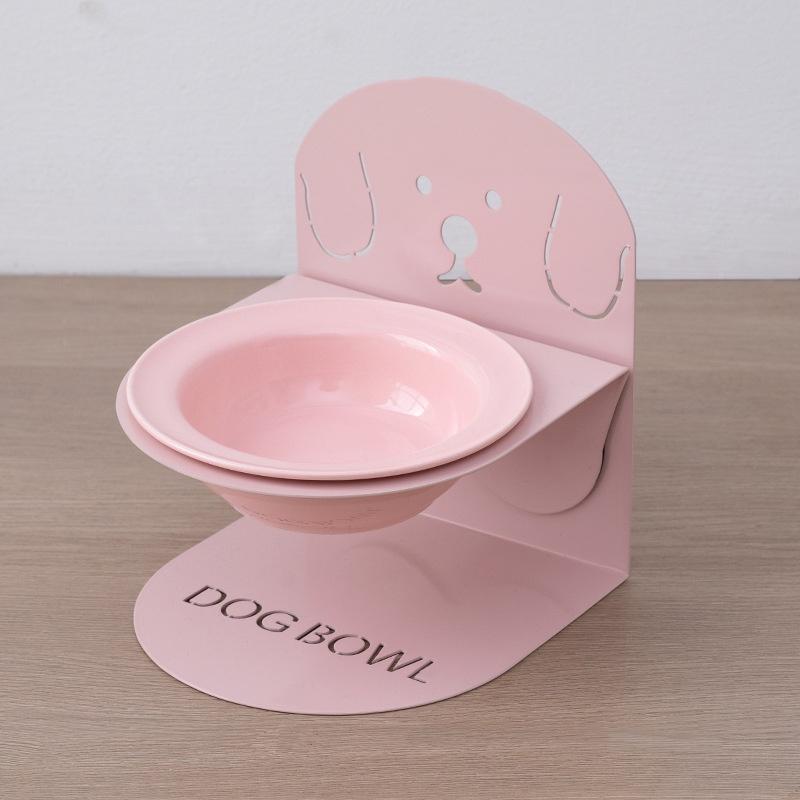 Premium Eco-Friendly Ceramic Pet Bowl with Magnetic Stand Durable and Protective Feeder for Cats and Dogs