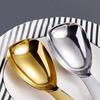 304 Stainless Steel Serving Spoon Gold/silver Soup Spoon Multi-purpose Rice Spoon  Cooking