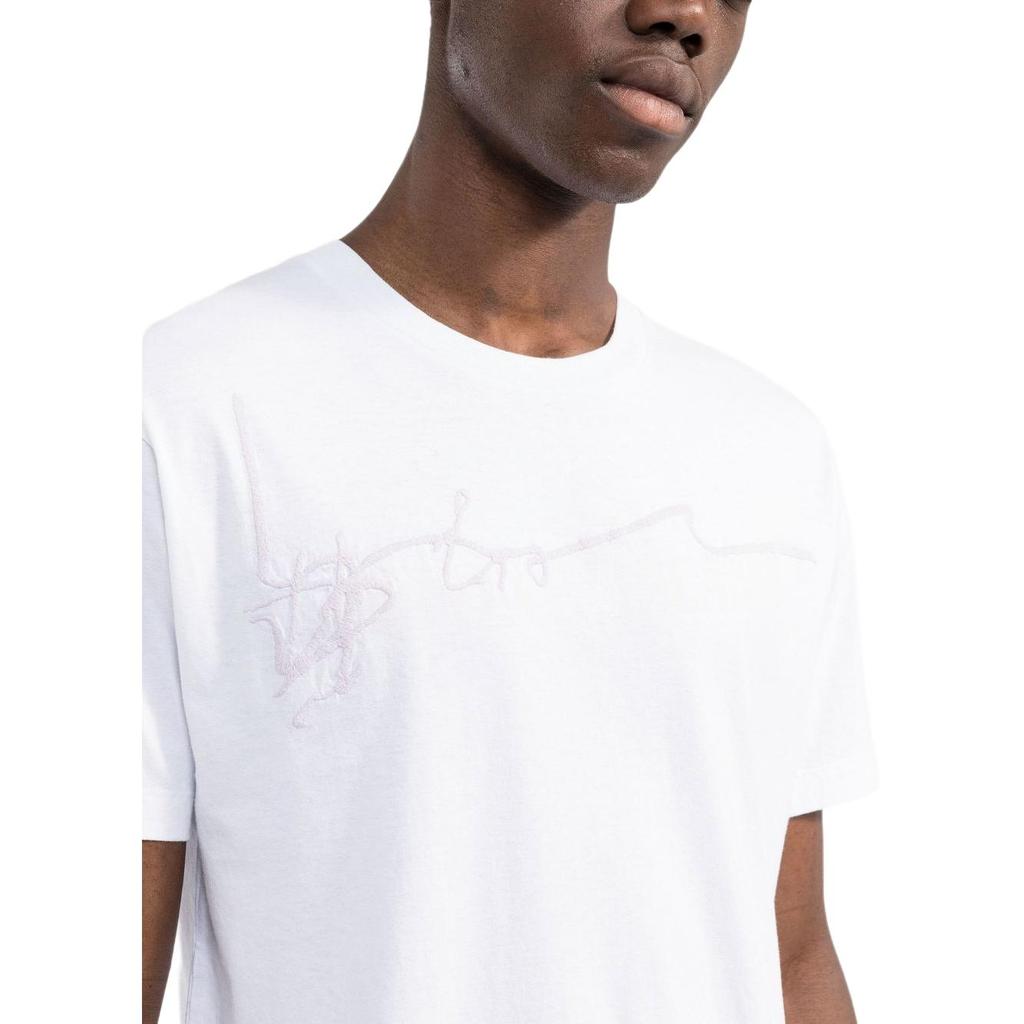Stone Island Ss22 Solid Color Casual Crew Neck Short Sleeve T-Shirt Men Tops White 76152NS80-V0001