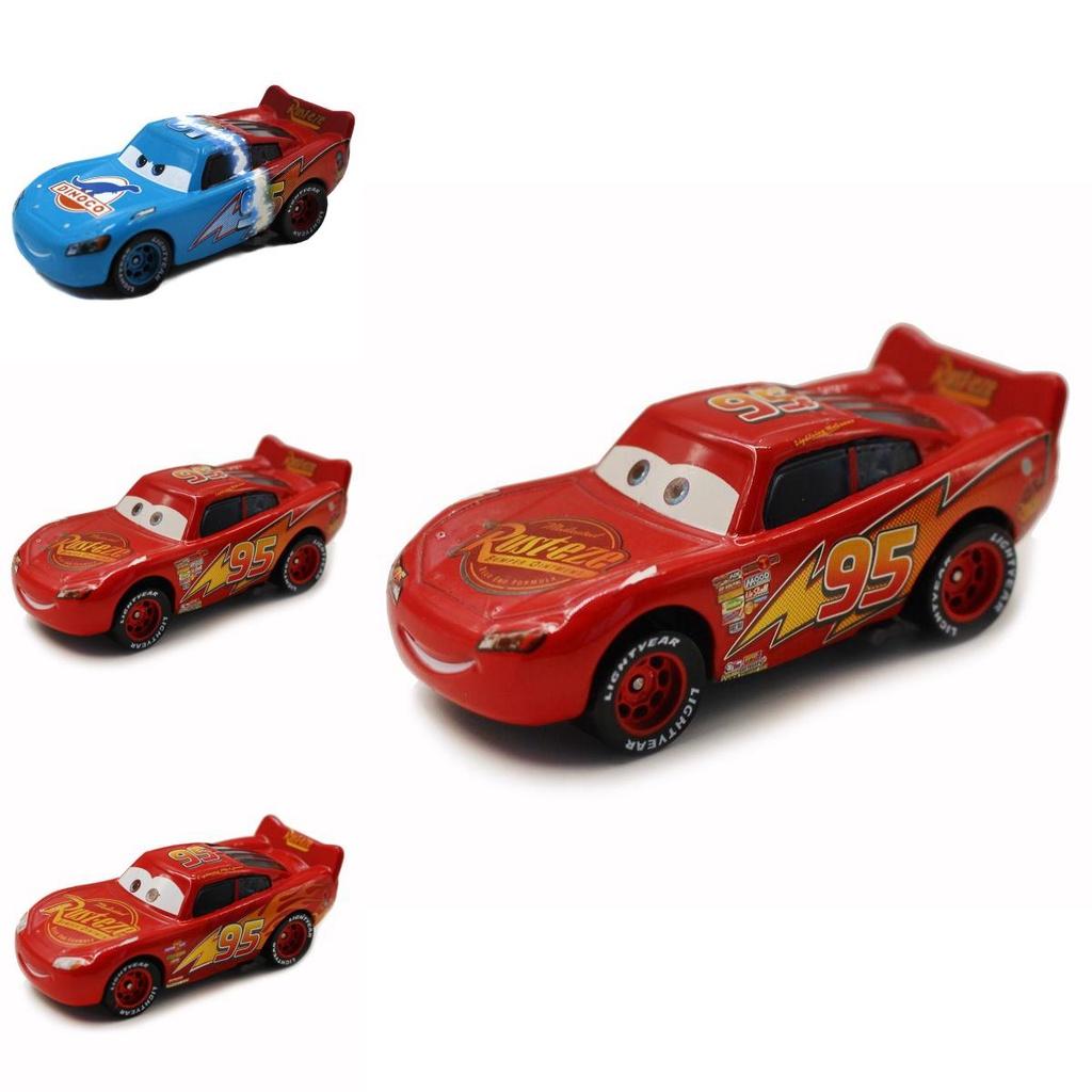 Charming Two-color Gray Mcqueen Racing Alloy Children's Toy Car Model For Kids