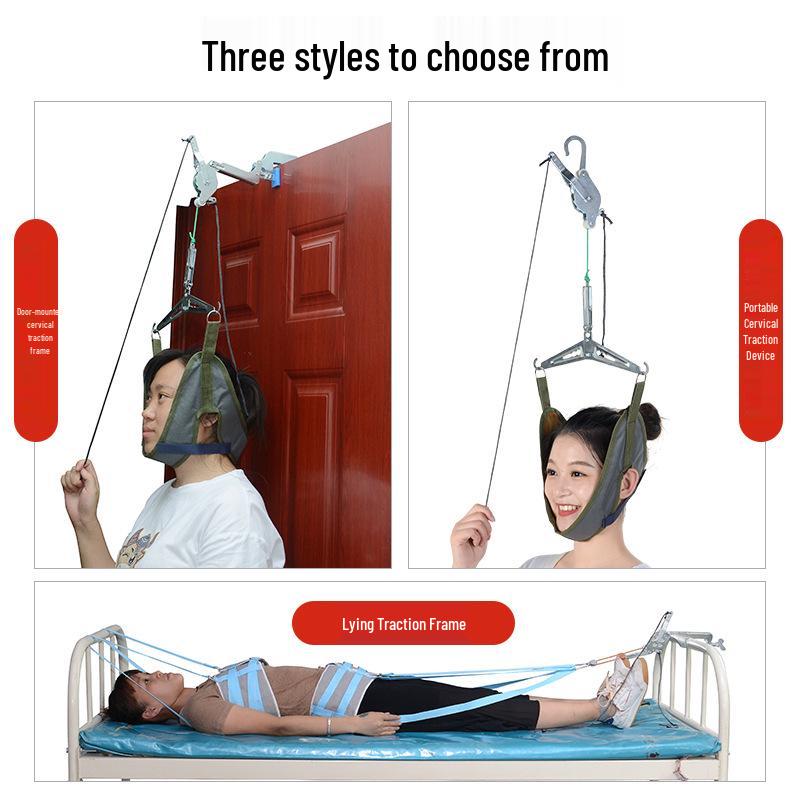 Portable Cervical Traction Door Hook Frame