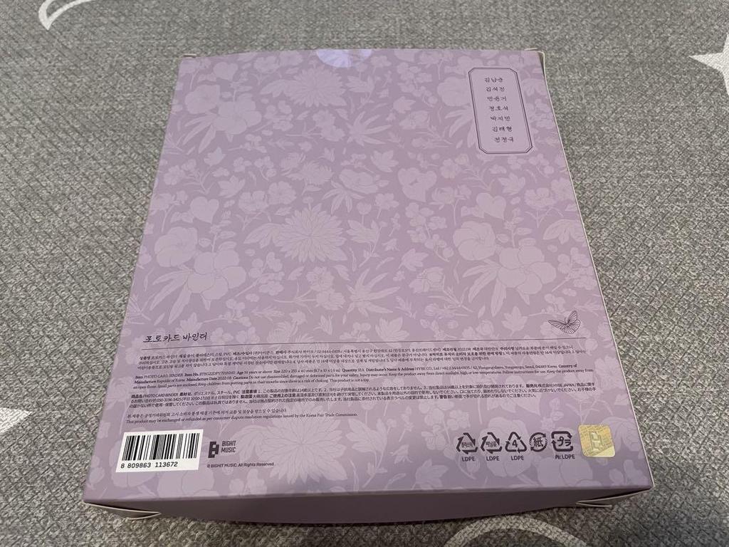 [USED] BTS 2022 Dalmajun Photo Card Binder