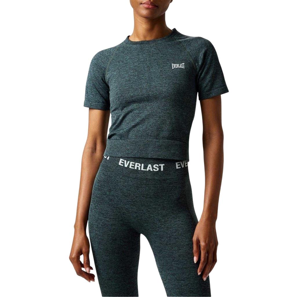 Everlast Womens/Ladies Logo Slim Gym Crop Top