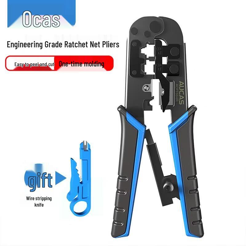 AUCAS Ratchet Network Cable Crimping Tool Set