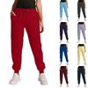 Pantaloni da tuta cargo da donna sport tinta unita coulisse tasca pantaloni casual