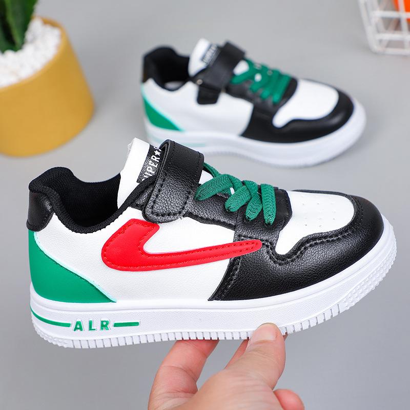 

Boys trendy shoes 2025 spring and autumn new middle-aged and older children s board shoes children s sports shoes spring girls breathable color matchi 37