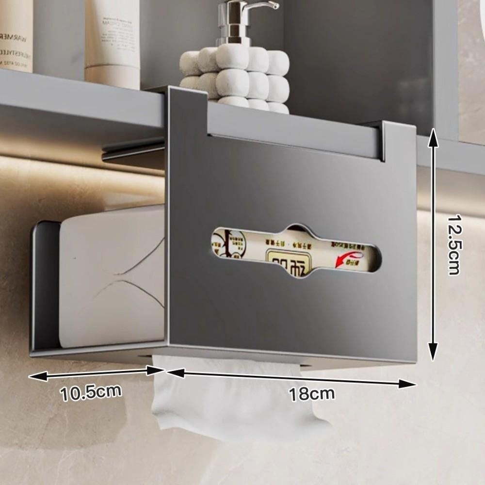 Non-Perforated Drain Mouthwash Cup Rack Wall-Mounted Washstand Rack  Bathroom Accessories