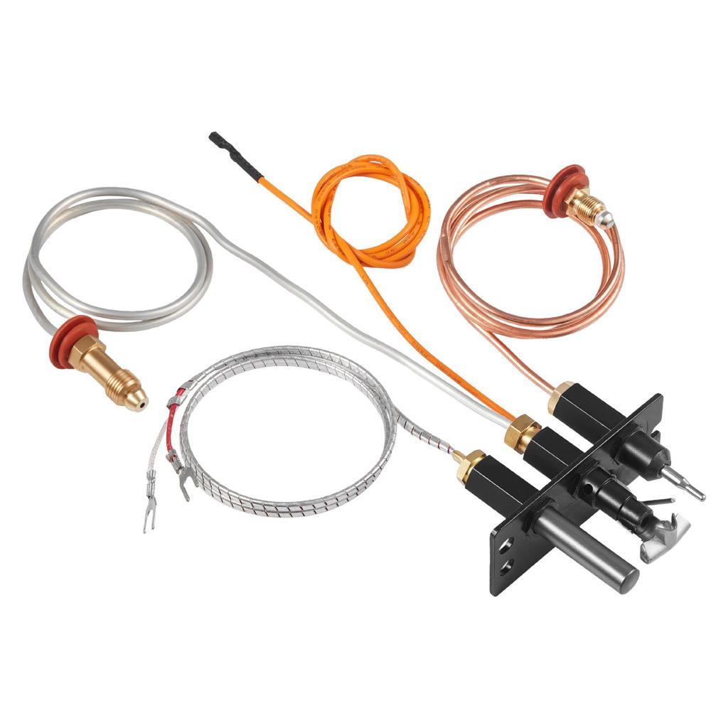 VEVOR Gas Pilot Assembly, OE 485-510A,4021-736,2103-010 Fireplace Gas Pilot Assembly Kit, Natural Gas Ignition Replacement