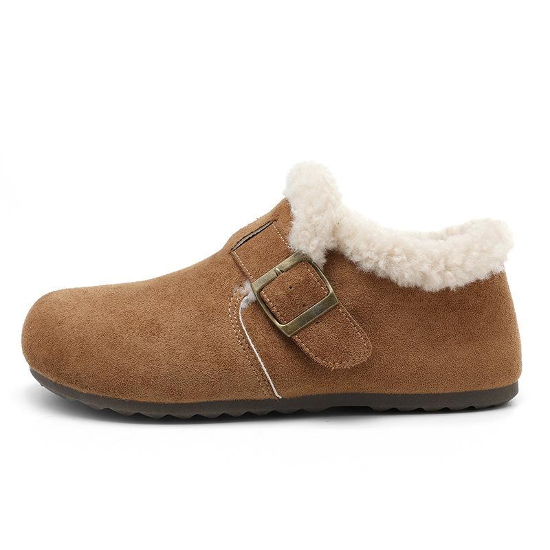 

New winter snow boots with mid-top zipper fleece shoes, student board shoes, thin soles and light height 40 верблюд