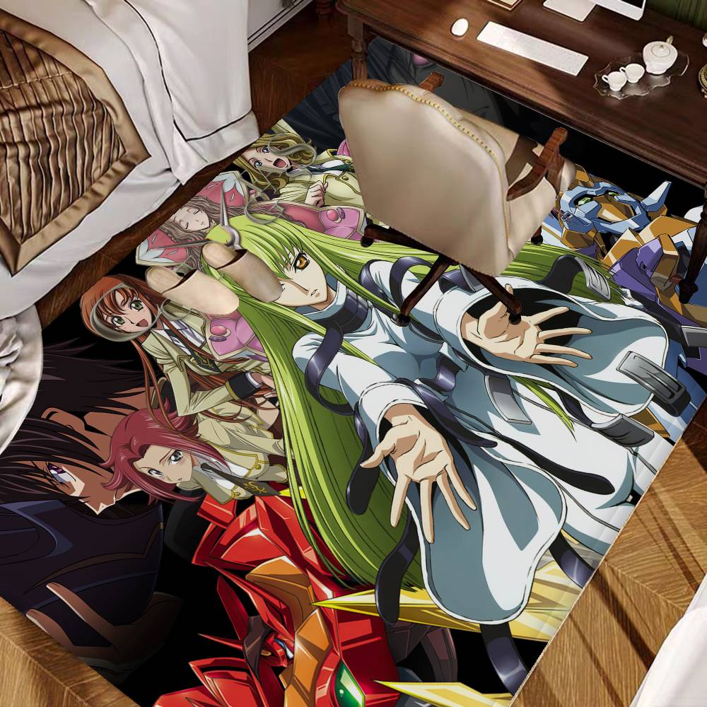 Anime Julius Kingsley Code Geass Floor Mat Cheaper Anti-slip Modern Living Room Balcony Printed Bedside Mats