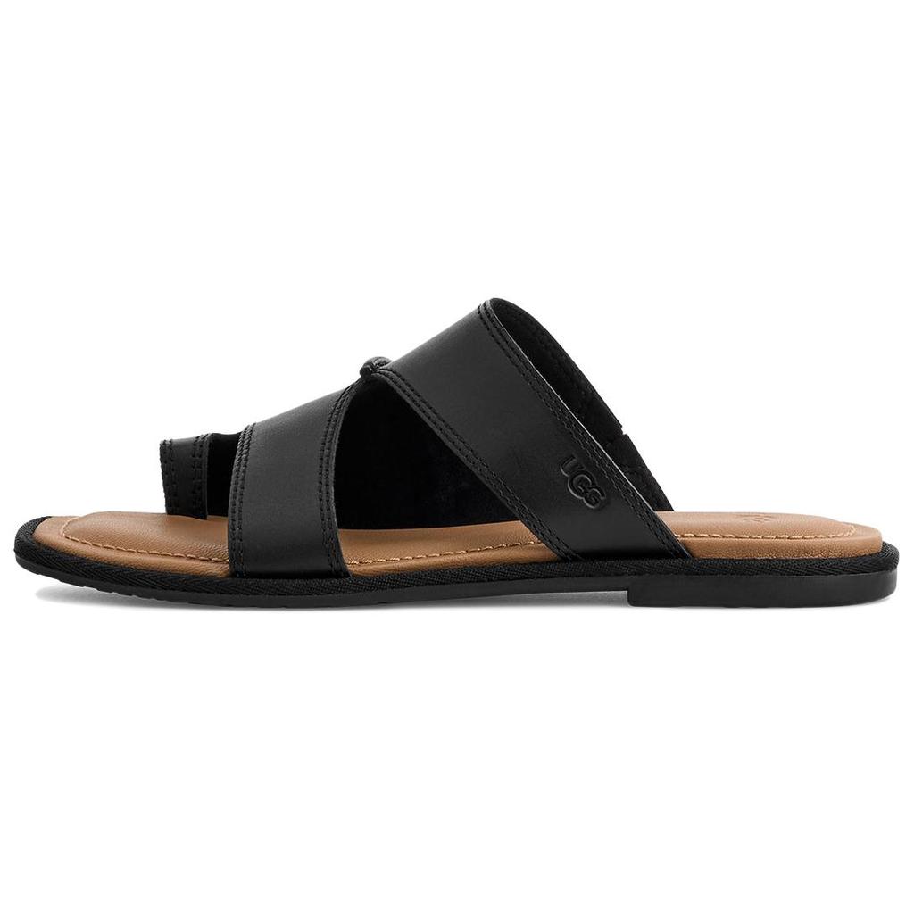 UGG Matira Fashionable Comfortable Rubber Sole Slide Sandals Women sandals Black 1167452-BLK