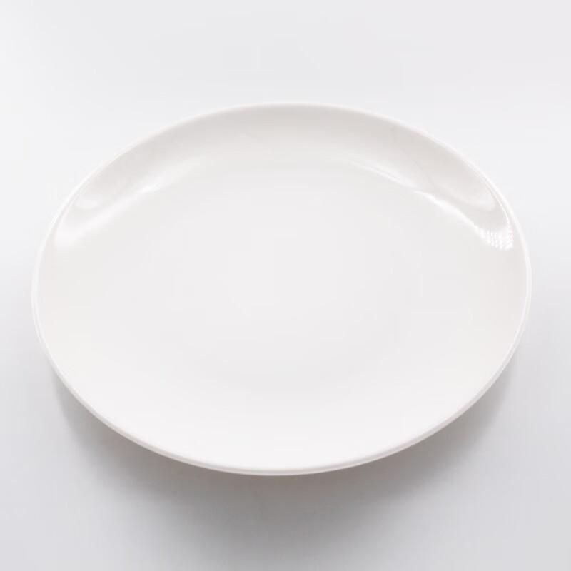

YANG GE Melamine 011 Shallow Round Dinner Plates