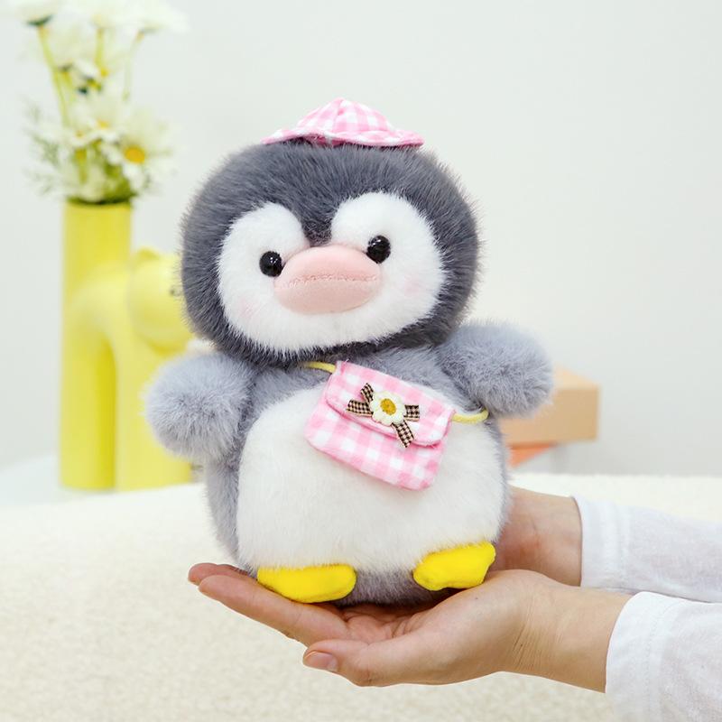Cute Penguin Doll Plush Toy 8 Inch Clip Doll Machine Doll Cute Penguin Wedding Throwing Doll