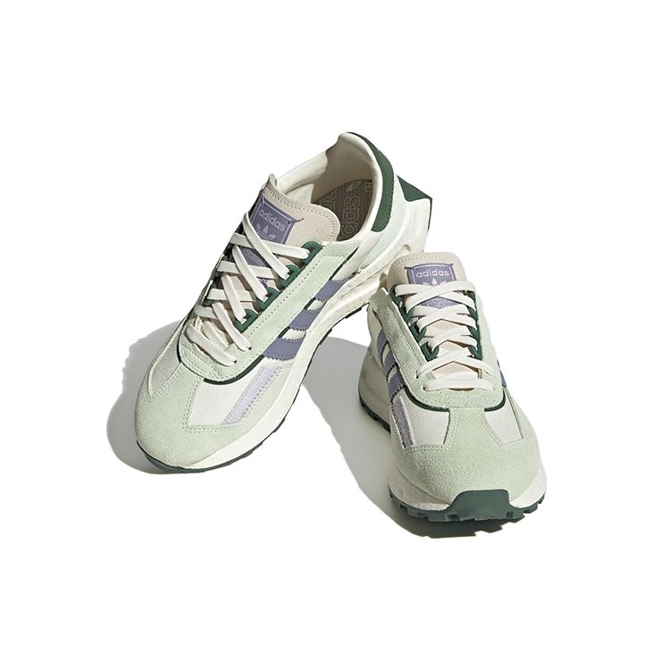 Adidas Retropy E5 Light Green Purple Women Sneakers Cloud-White IE1925