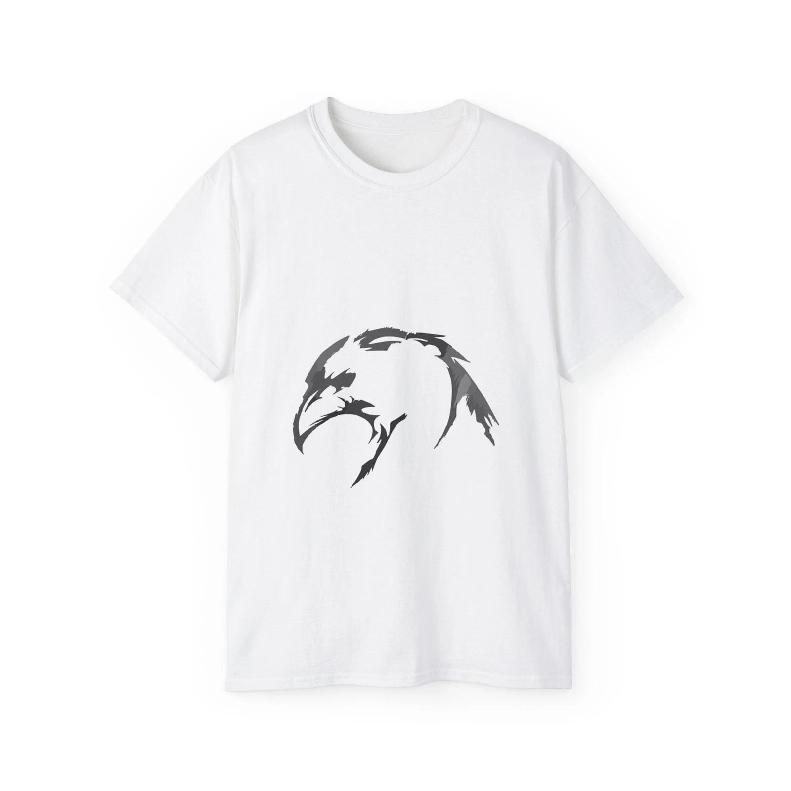 Bird Head Plumage Feathers Beak Nature | Custom Graphic T-Shirt M
