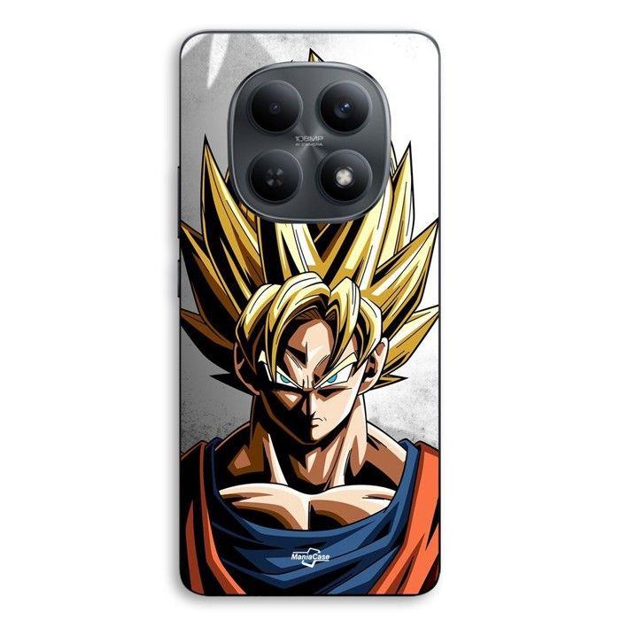 Phone Case - MANIACASE - Xiaomi Redmi Note 15 5G - TPU Silicone - Goku Ultra Instinct Pattern - Black