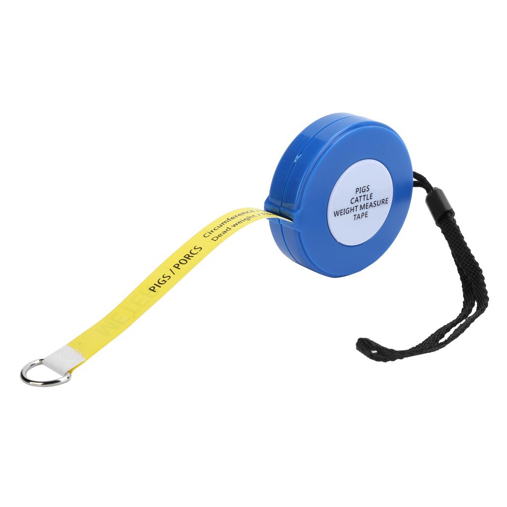 2.5m Body Weight Tape Measure Retractable Measuring Tape Farm Equipment for Pig Cattle