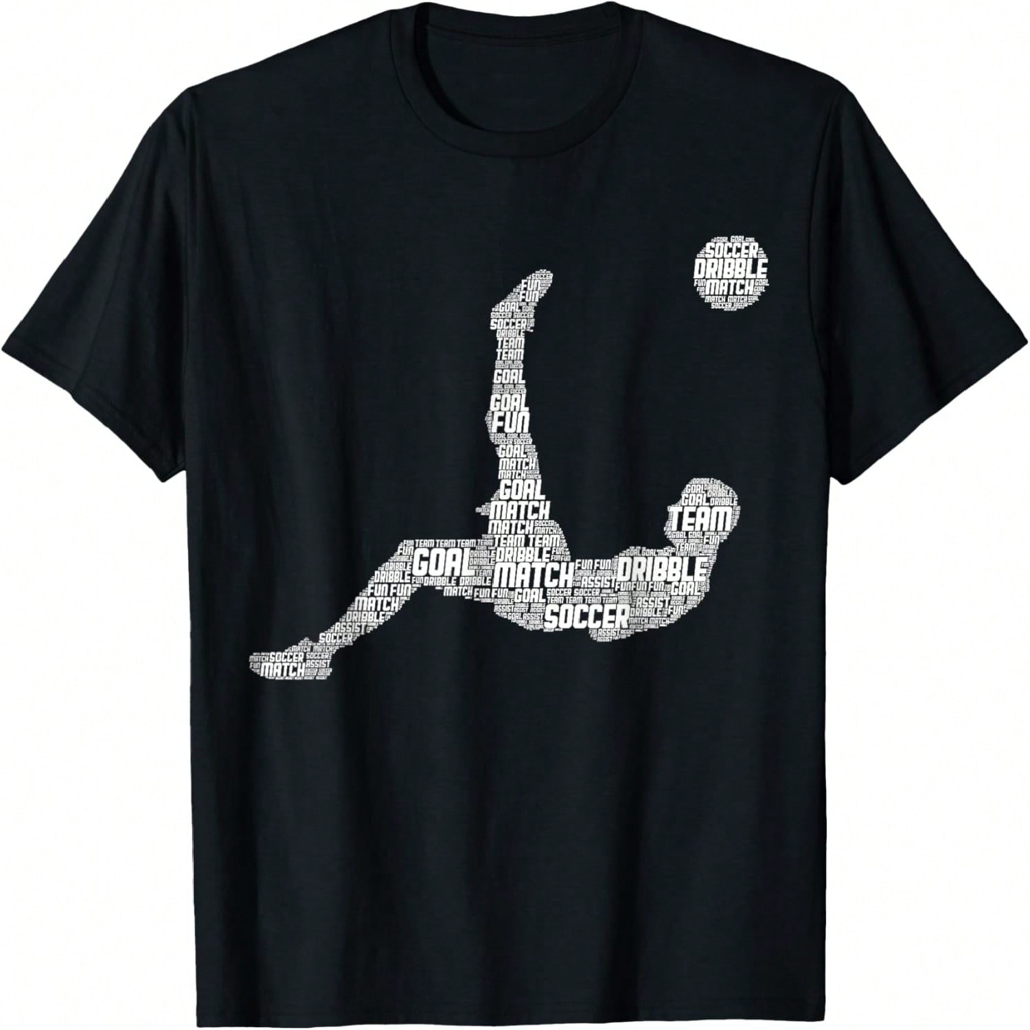Soccer Player unisex Boys Kids T-Shirt S разноцветный