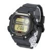 STANDARD Digital Black Men's Watch, Waterproof, Sporty, Rubber, DW-291H-9A (Overseas Model) [Parallel Import ]