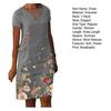 Chic Summer Dress Loose Keep Cooling Knee Length Soft Midi Women Clothes
