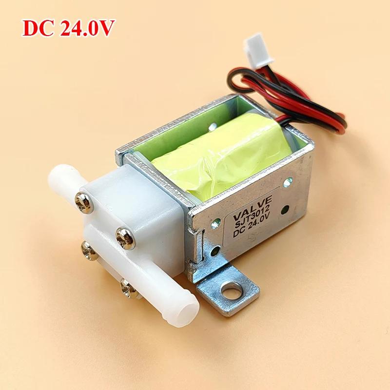 1pc 2-Position 2-Way Normally Closed Mini Electric Solenoid Valve DC6V-12V/24V for Water/Air On/Off Flow Control