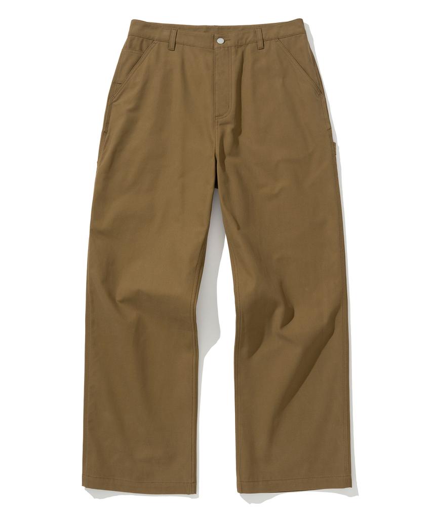 UNIFORM BRIDGE Canvas Carpenter Pants Tan