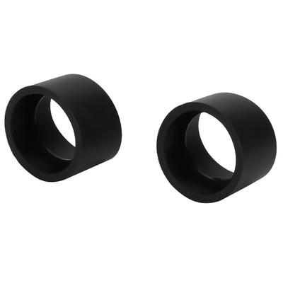 2 Pièces 36mm Diamètre Caoutchouc Couvercle d'Oculaire Accessoire Protections pour Microscope Stéréo (Angle oblique)