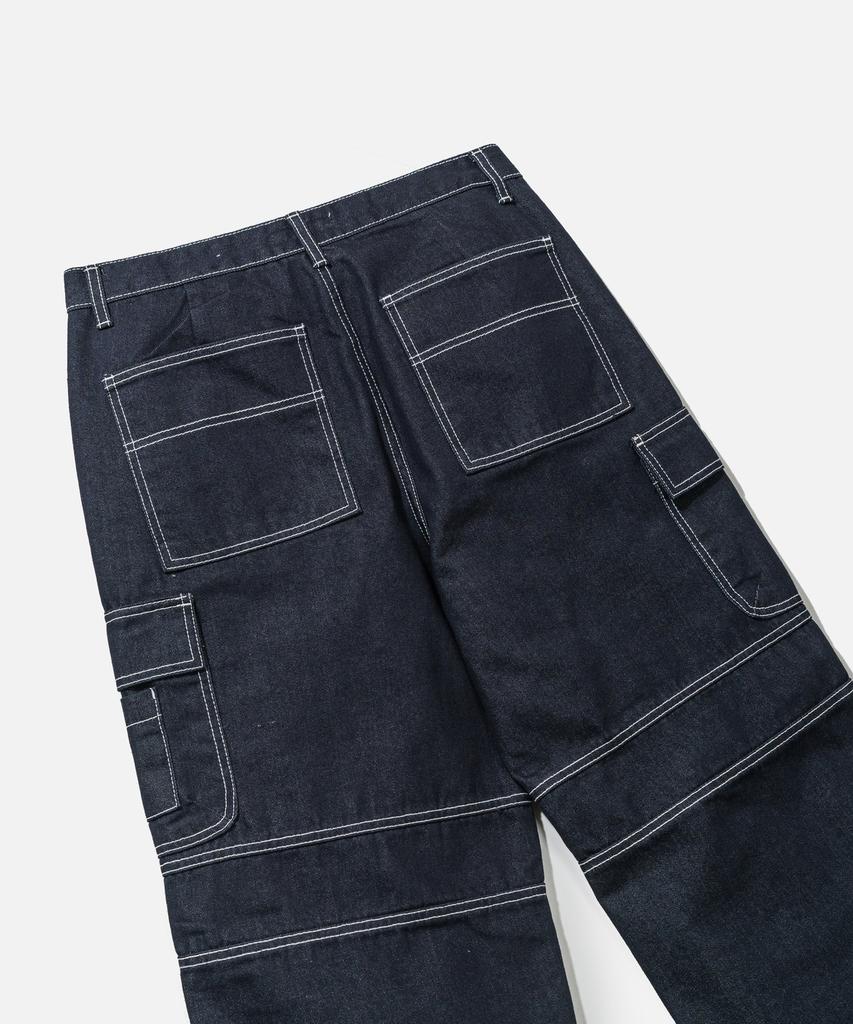 VASTIC Denim Cargo Pants_Indigo