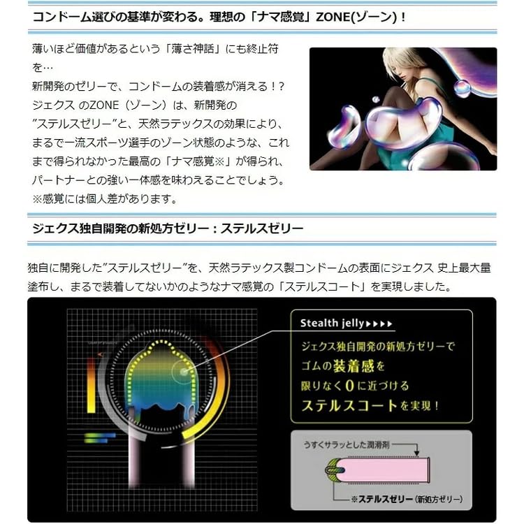 Of ZONE Premium Condoms and ZONE Premium Condoms Original Condom Case Pepe Prologue Lotion 5ml [Set 2] (5 Condoms) (10 Condoms) + +