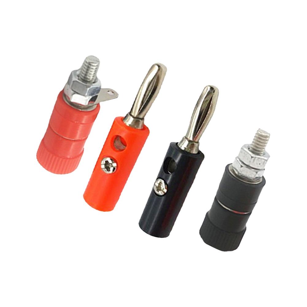 PA Nylon And Alloy Socket Speaker Wire Cable 10pcs