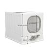 Cat Litter Box with Drawer,Enclosed Plastic Litter Box for Cat with Lid and Scoop,Front & Top Doors,Acrylic Window Little Box
