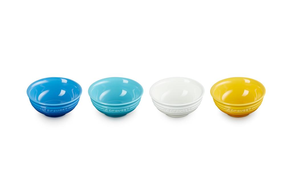 LE CREUSET Mini Bowl (Set of 4) Riviera Collection