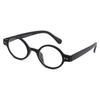 Zinc Zinc Alloy Elderly Reading Glasses Retro Tortie Elliptical Frame Eyewear  Mother's Day