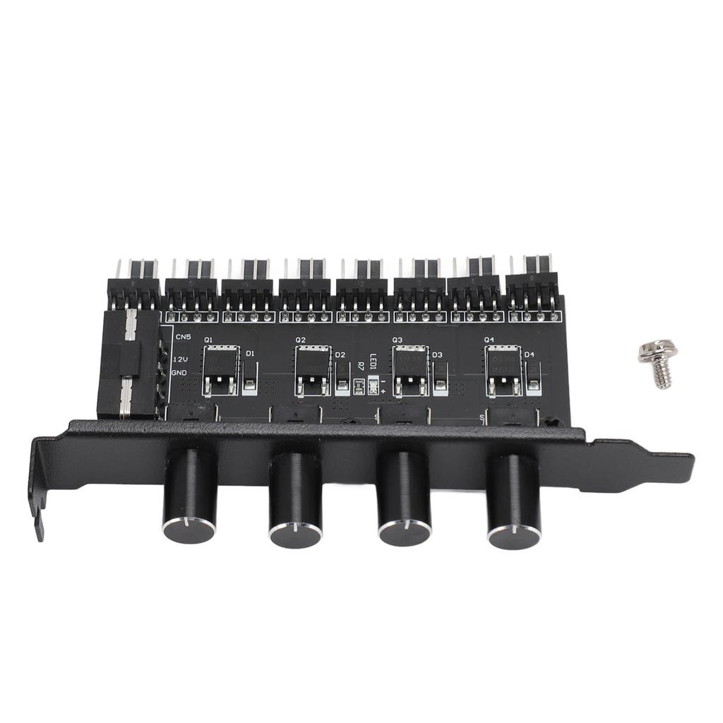 3PIN4PIN 4 Butoane Controler Viteză Ventilator Răcire PC 8 Canale Hub Ventilatoare pentru Carcasă CPU HDD VGA Ventilator PWM 12V