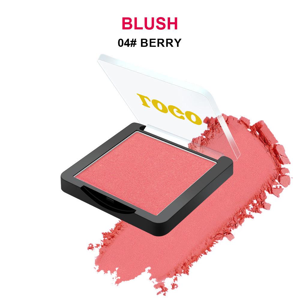 Versatile Matte Blush Palette: Low-Saturation, Single-Color Option