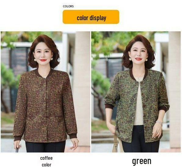 Velvet Jacket for Mature Women: Warm, Stylish Winter Top with Prints