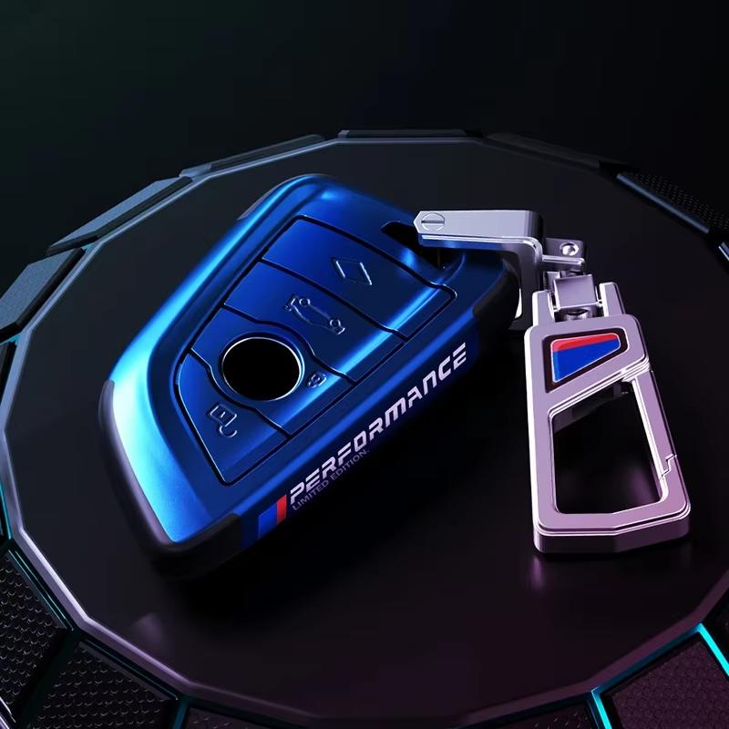 Car Key Case Cover Protector Shell for BMW 2020-2024 G30 G20 X1 X3 X4 X5 45e G05 X6 F20 G21 F40 F80 35i 9 5 3 Accessories nlbr76