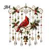 Atmosphärische Dekoration für Büroräume Weihnachts-Windspiel, Acryl-Sonnenfänger für Außenbereich Garten Terrasse Elegante Dekorationen Festival-Dekor, Hängend