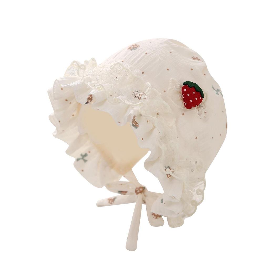Infant Princess Sun Hat: Spring & Autumn Style for Baby Girls