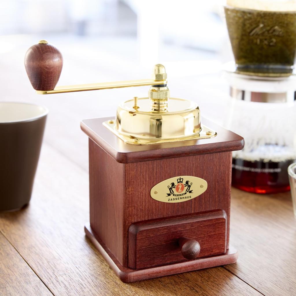 Zassenhaus Hand-ground Mill Zassenhaus Brasilia Mahogany MJ-1302 Brown