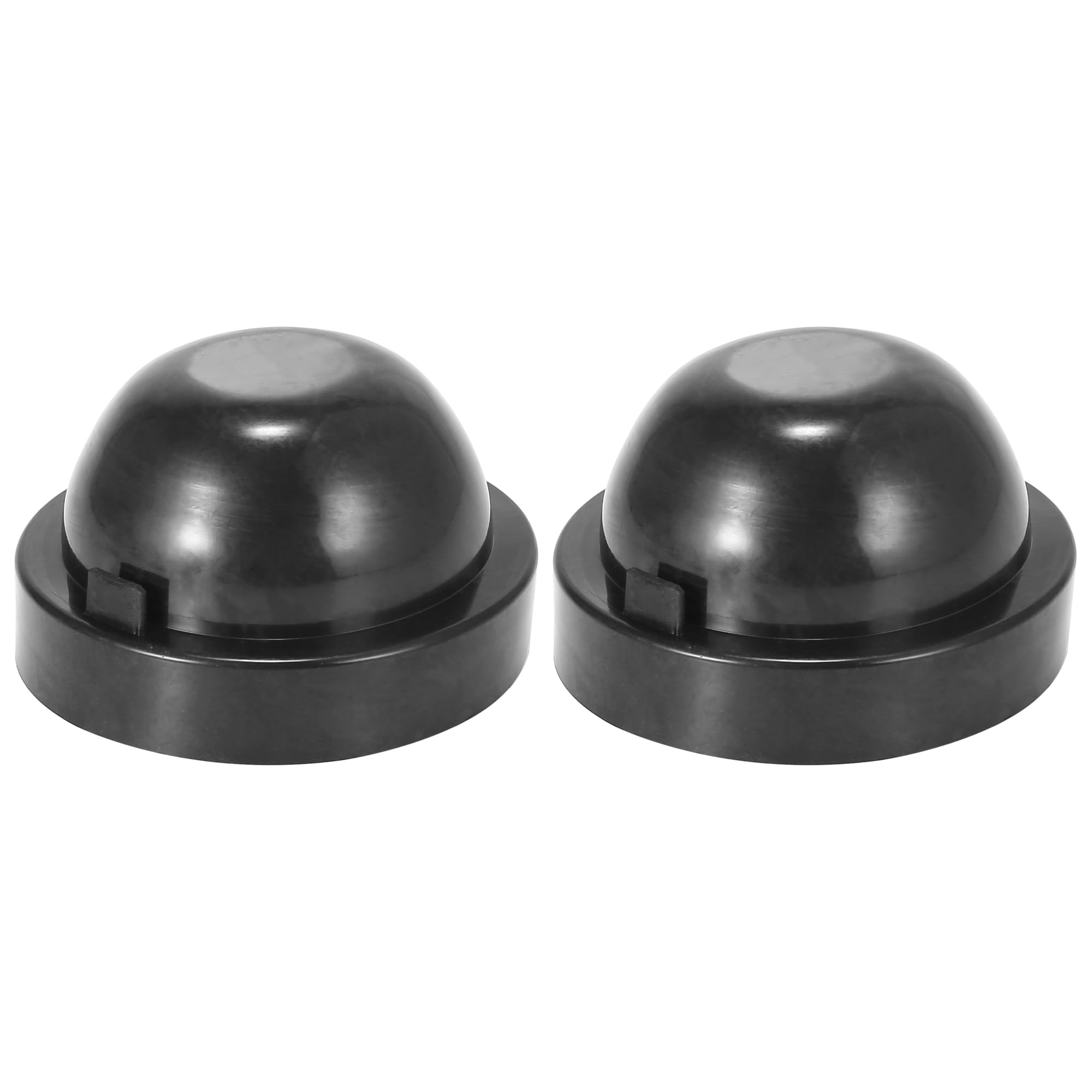 

X AUTOHAUX Housing Seal Cap 100mm Rubber Headlight Dust Cover Waterproof Dustproof Cap 2pcs