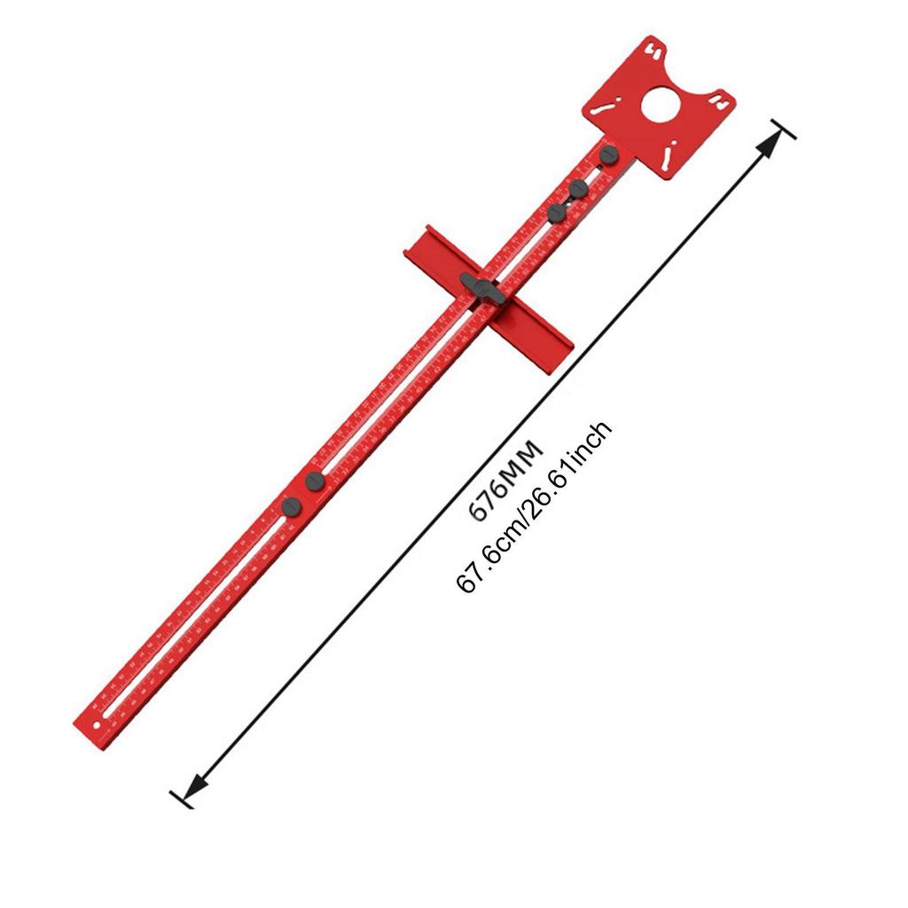 Router Circle Milling Guide Set for Trimming Machine Adjustable Flip Board