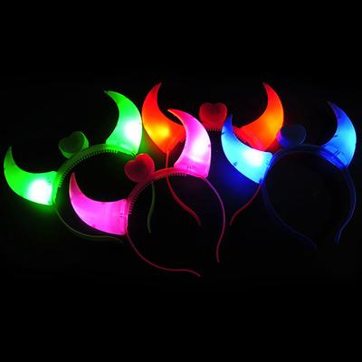 Leuchtendes Stirnband mit leuchtenden LEDs für Partygeschenke und Kostümzubehör