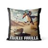 Gaslight Gatekeep Girlboss Frulli Frulla Italian Brainrot Funny Meme Throw Pillow Covers Cushion Cases Pillowcases Cm X Cm