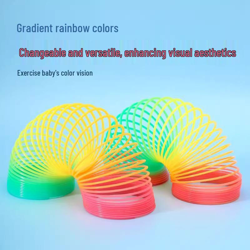 Magic Rainbow Ring: Colorful Elastic Toy for Kids & Adults - Educational, Professional, Performance Balance Tool