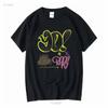 MTV 80s Music Television Yo Raps Graffiti Logo Mens T Shirt Vintage Washed Slightly Versatile Designer Clothes Casual