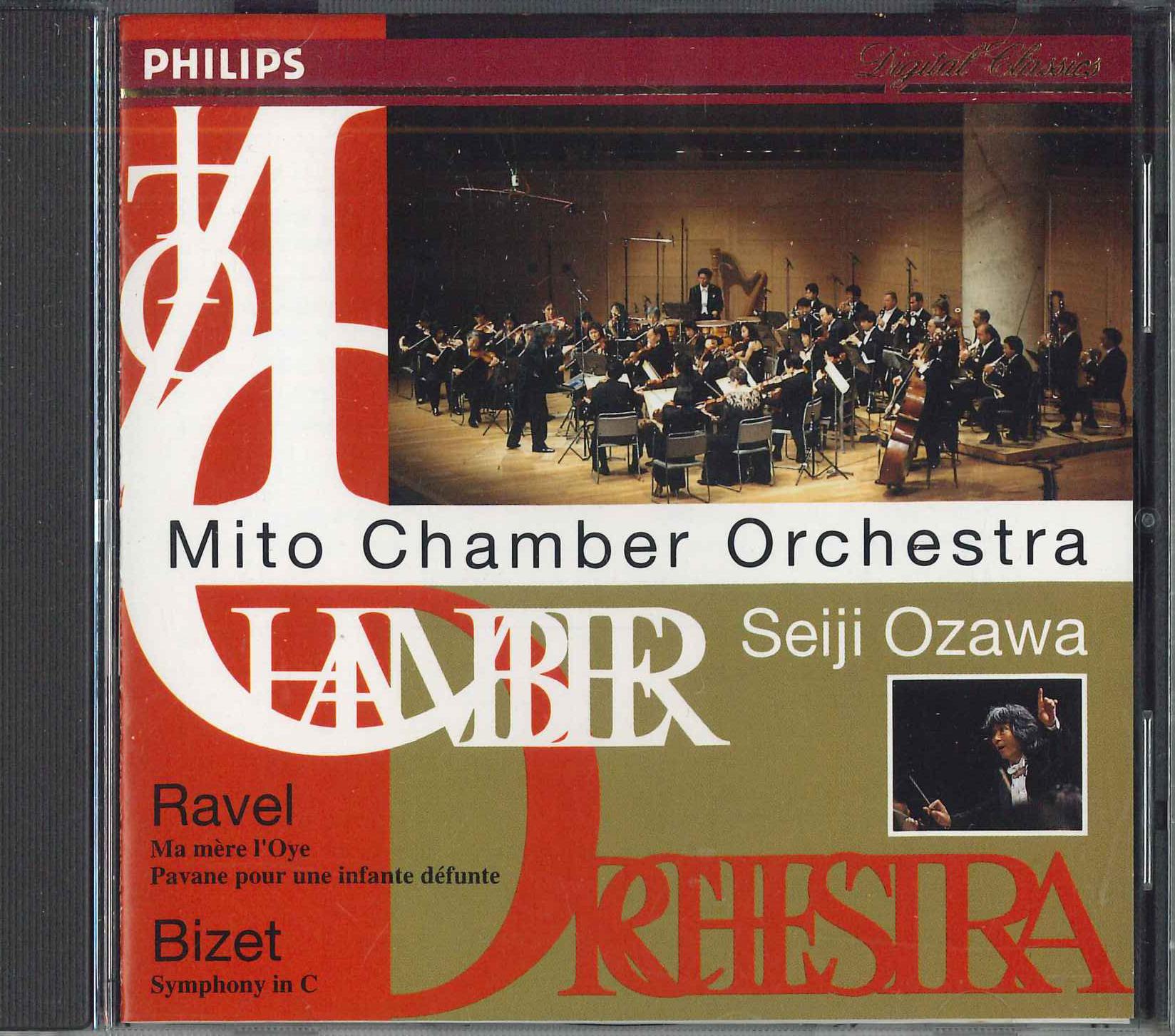 

CD SEIJI OZAWA - Mito Chamber Orchestra PHCP1500 PHILIPS Japan Classical Used