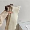Soft Wool Cashmere Knee-High Scrunch Socks: Thick, Warm, Solid Color, Autumn/Winter Over-the-Knee Comfort