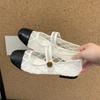Fashion Elegant Metal Flowers Design Ballet Flats Women Comfort Breathable Mesh Mary Jane Shoes Fashion Round Toe Shallow Casual Shoes